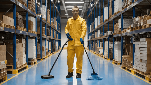 Hallenreinigung